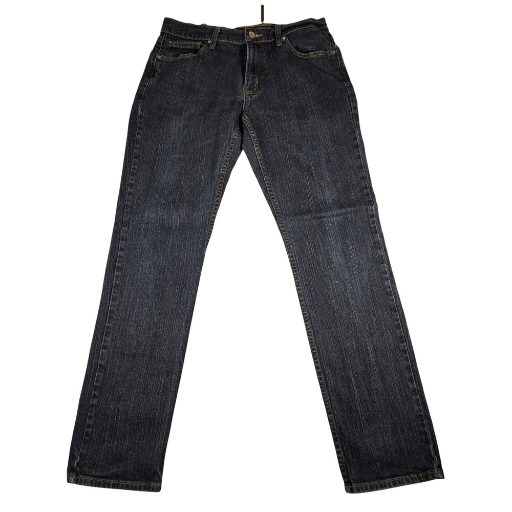 Michael Kors Grant Classic Fit Jeans Mens 33x32 Dark Wash Blue KR89A3J251